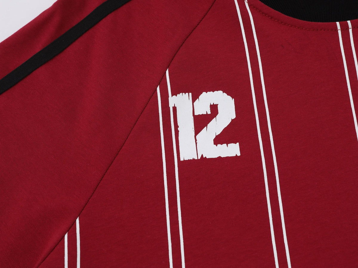 Madxmarx “Pinstripe Sport Jersey Tee