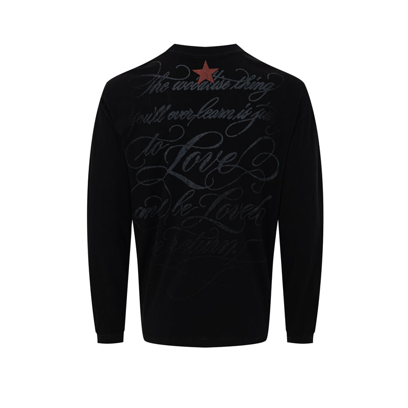 Madxmarx Vintage Photo Graphic Long Sleeve Tee
