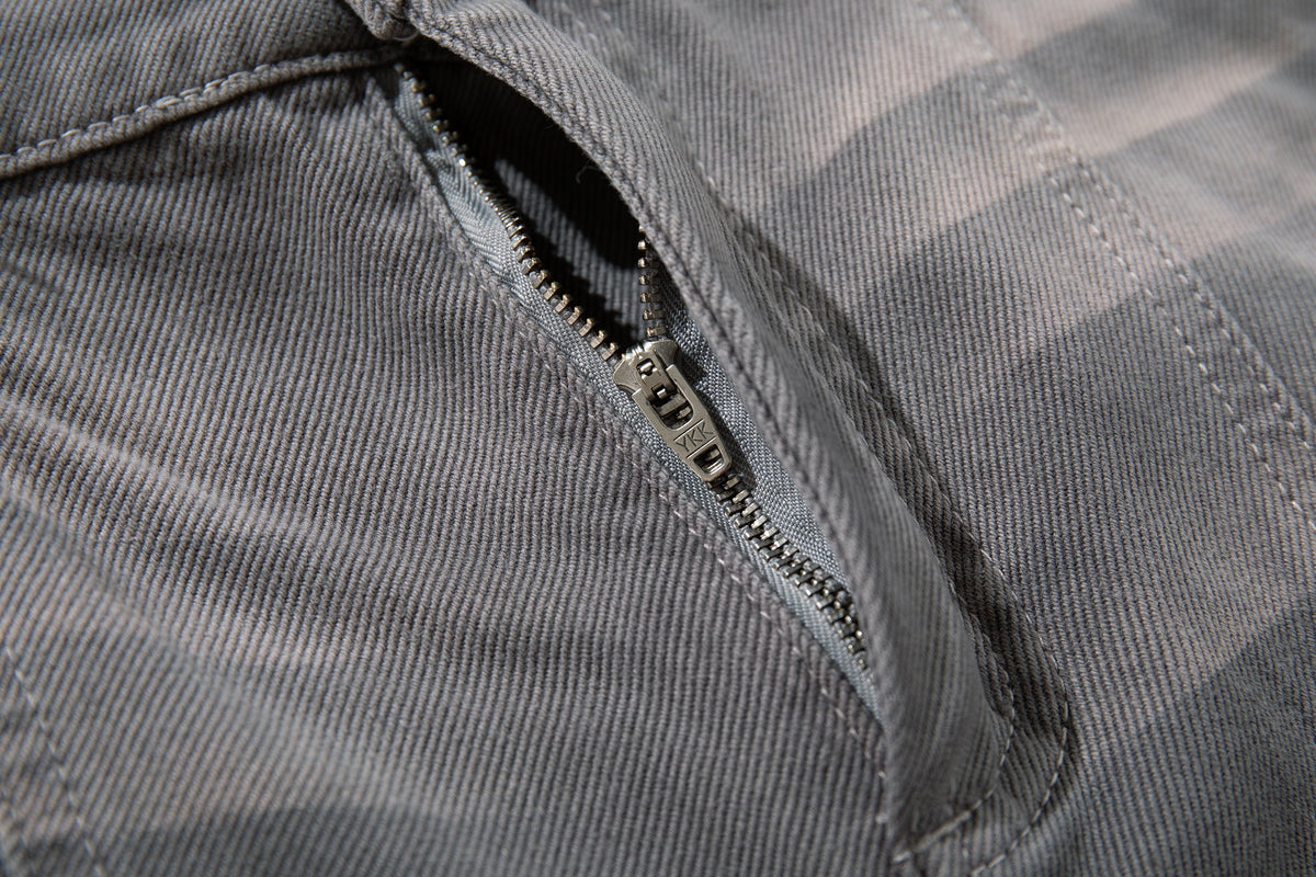 Madxmarx Strap-Detail Washed Wide-Leg Jeans