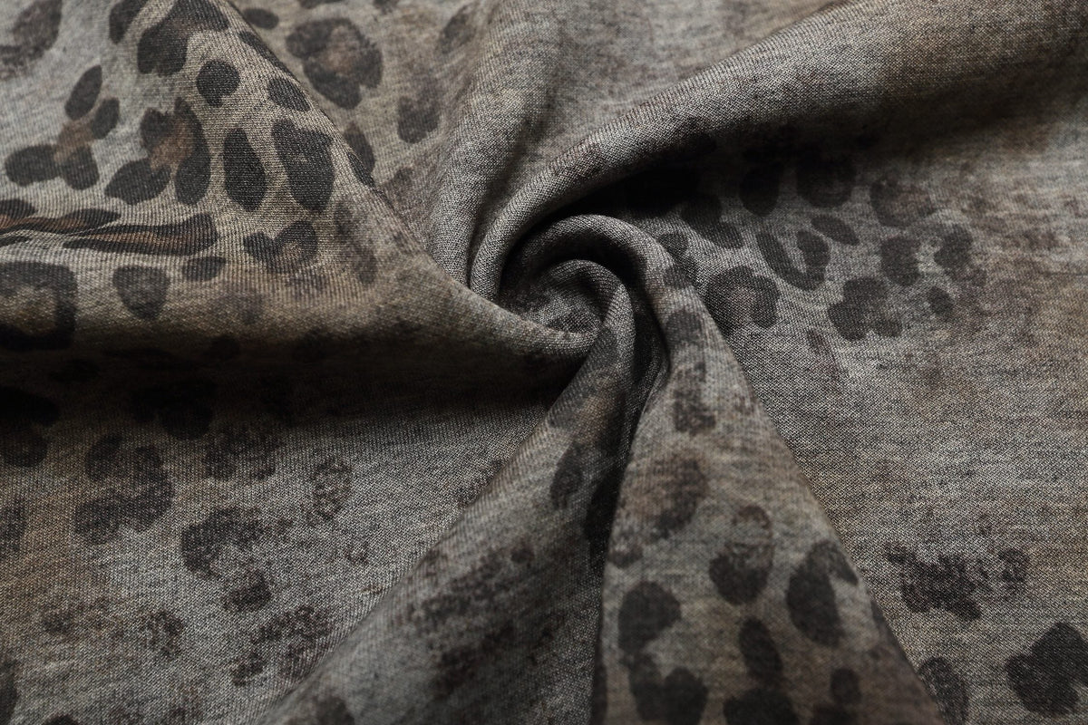 Madxmarx Leopard Gothic Polo Tee