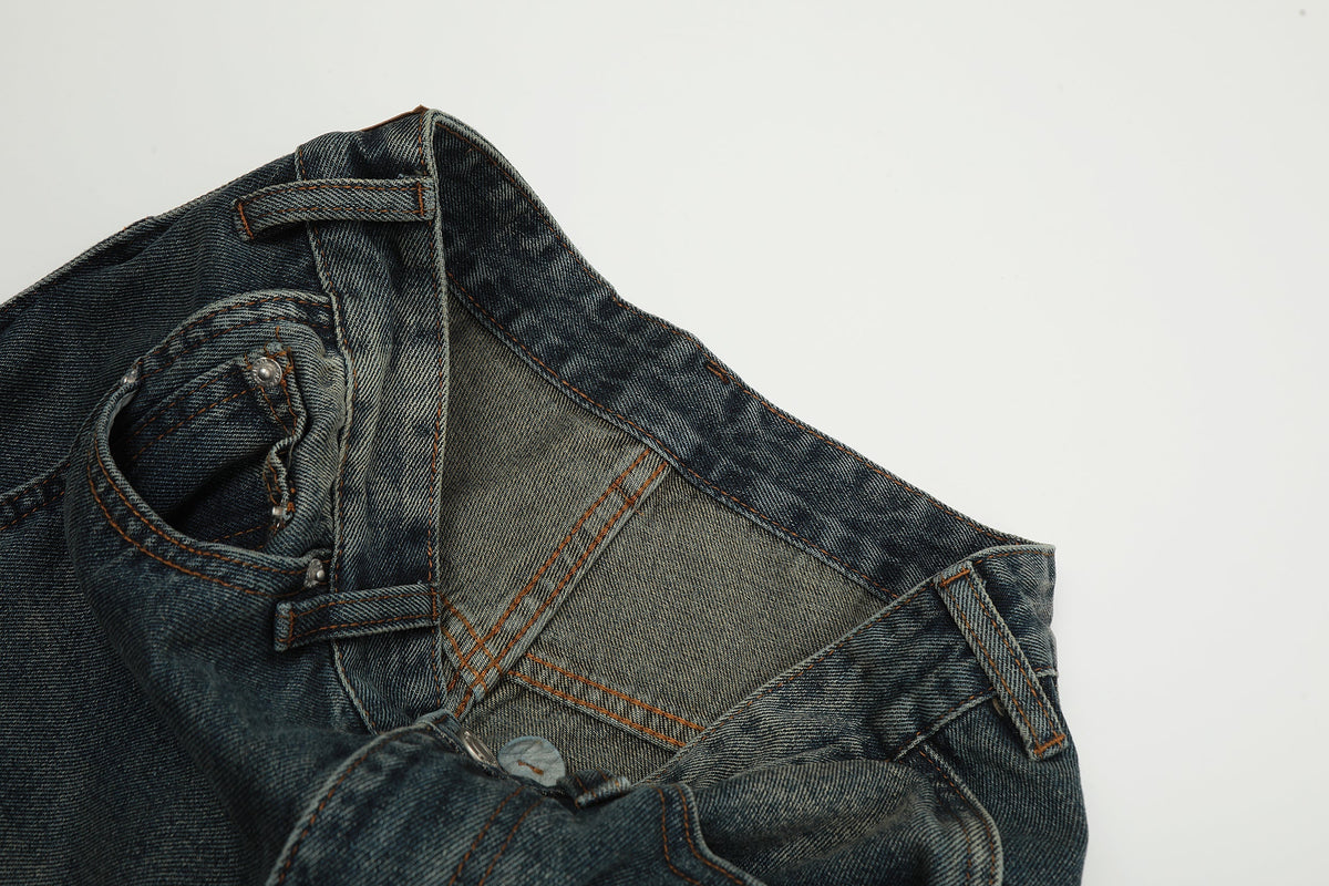 Madxmarx Classic Fade Wide-Leg Jeans