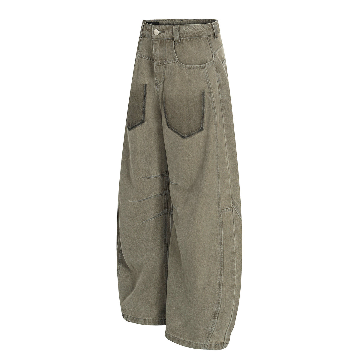 Pantalon en jean Madxmarx à coupe incurvée
