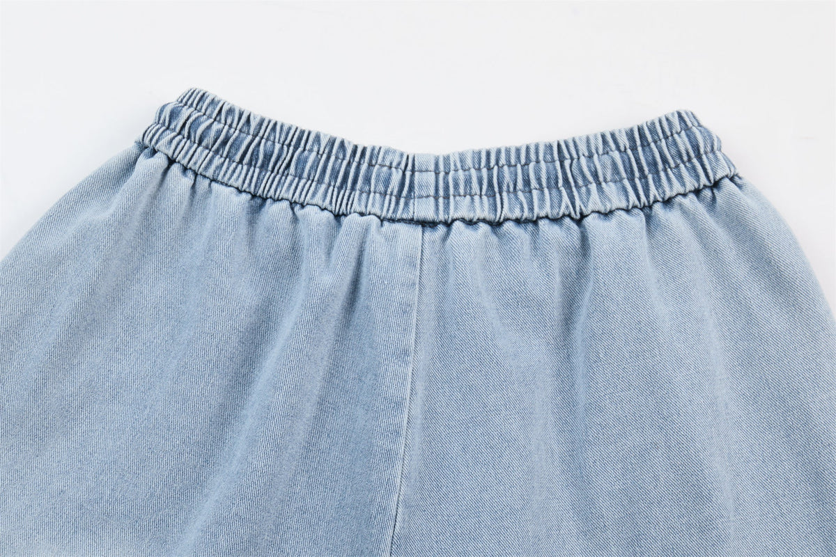 Madxmarx Skulpturierte Denim-Ballonhose