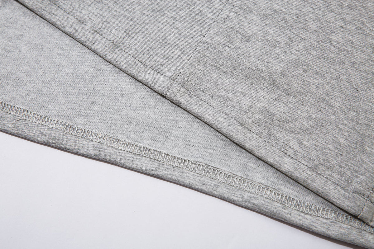 Madxmarx Langarmshirt mit strukturiertem Einsatz