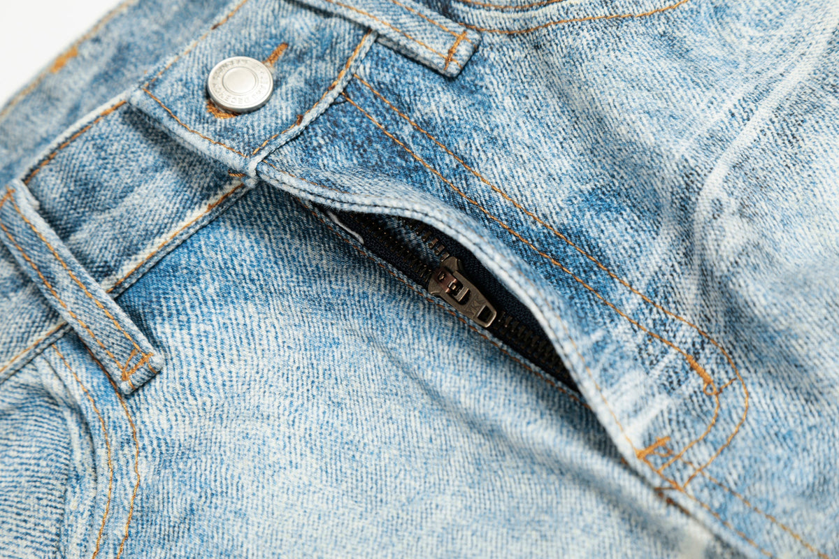 Jeans à jambes larges Ice Web de Madxmarx