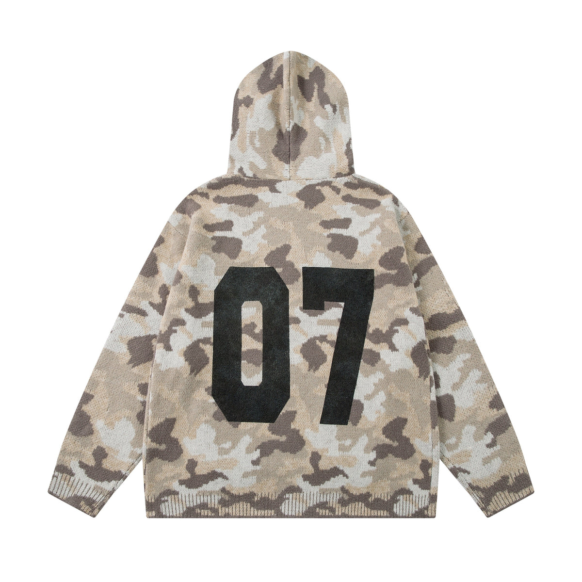 Madxmarx “07 Camo Knit Sweater”