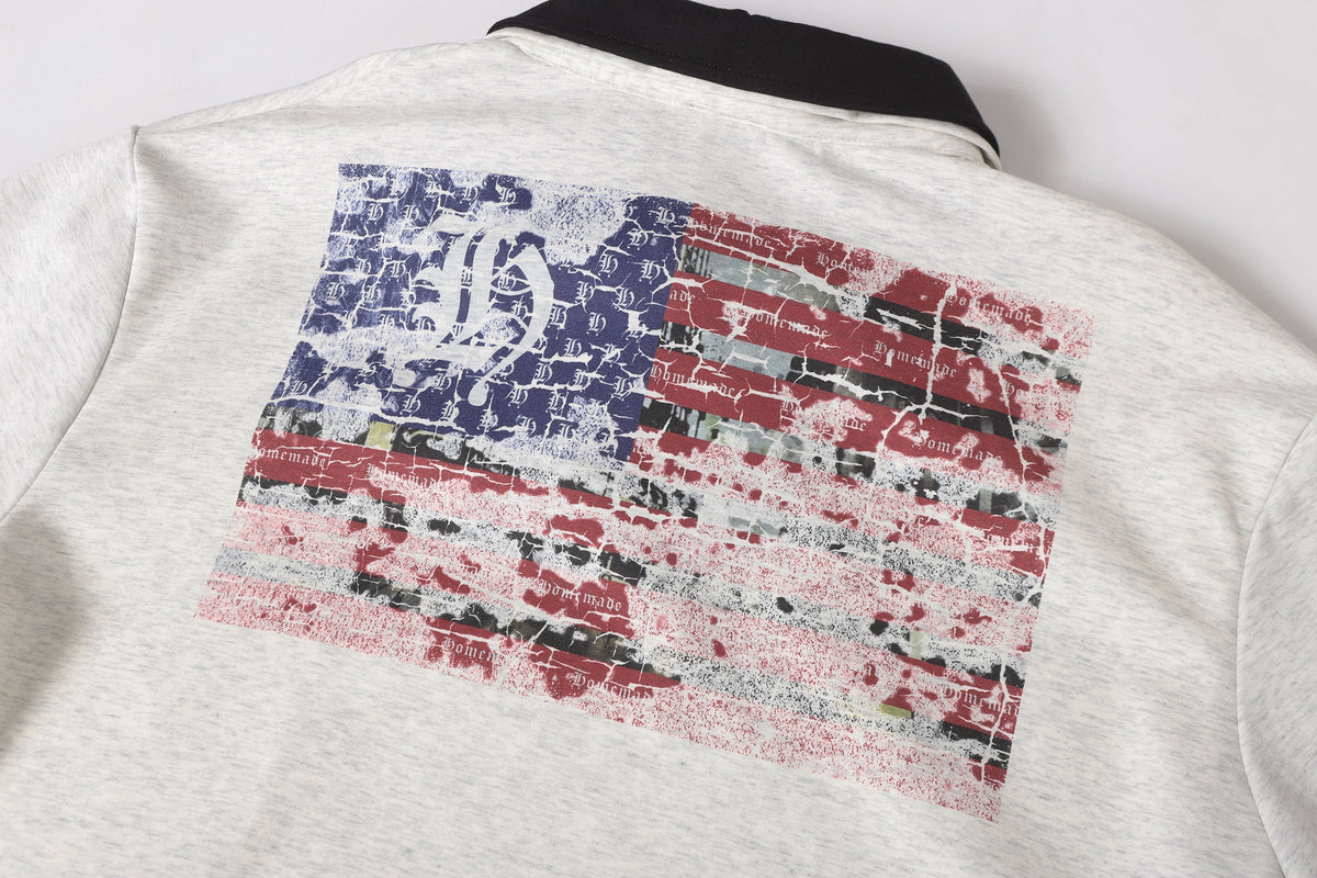 Madxmarx Layered Polo Long Sleeve Tee