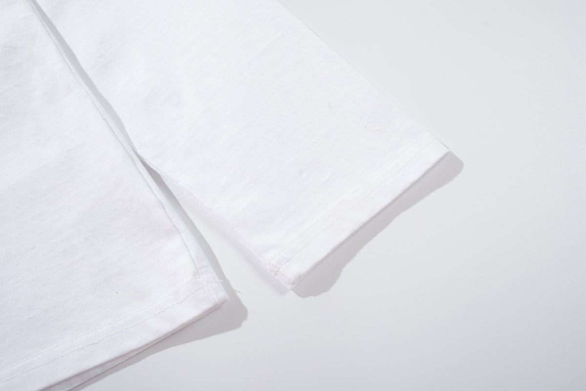 Madxmarx Fear Only Exists Distressed Long Sleeve Tee