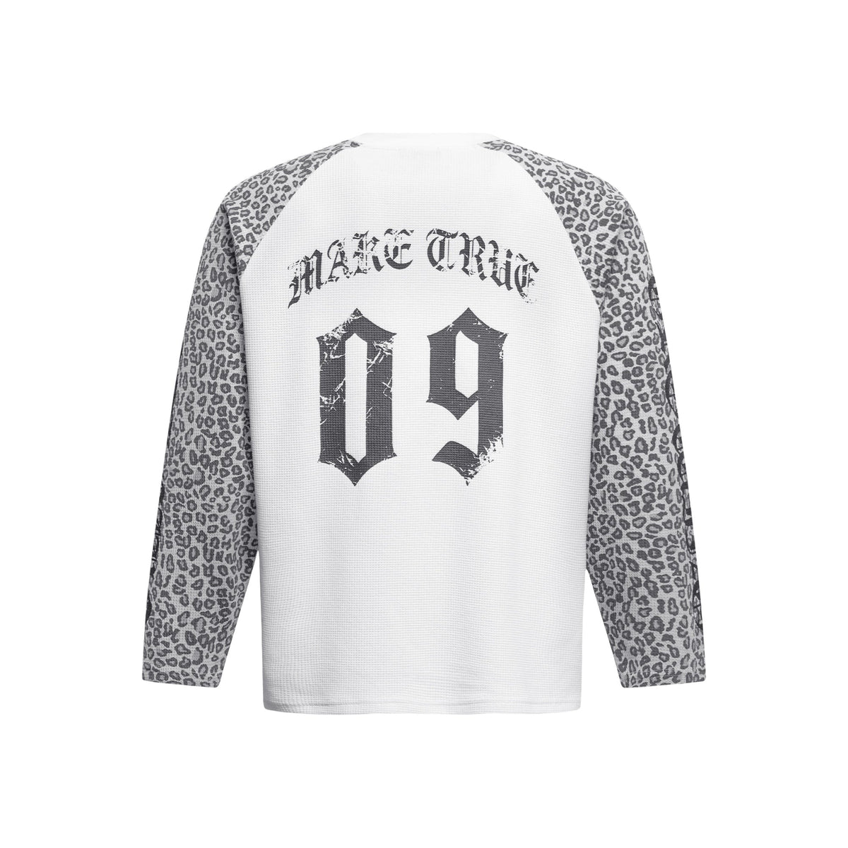Madxmarx Leopard Sleeve 09 Graphic Long Sleeve Tee