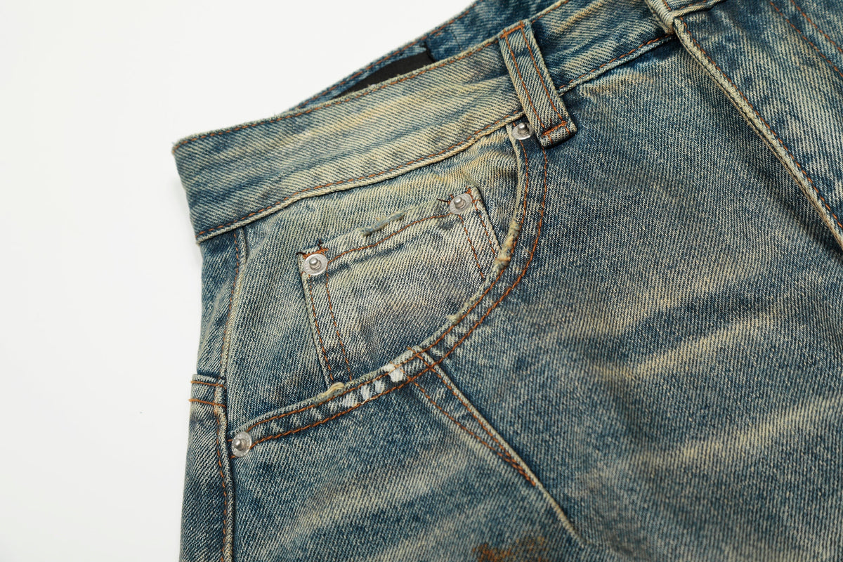 Madxmarx Sun-Faded Wide-Leg Jeans