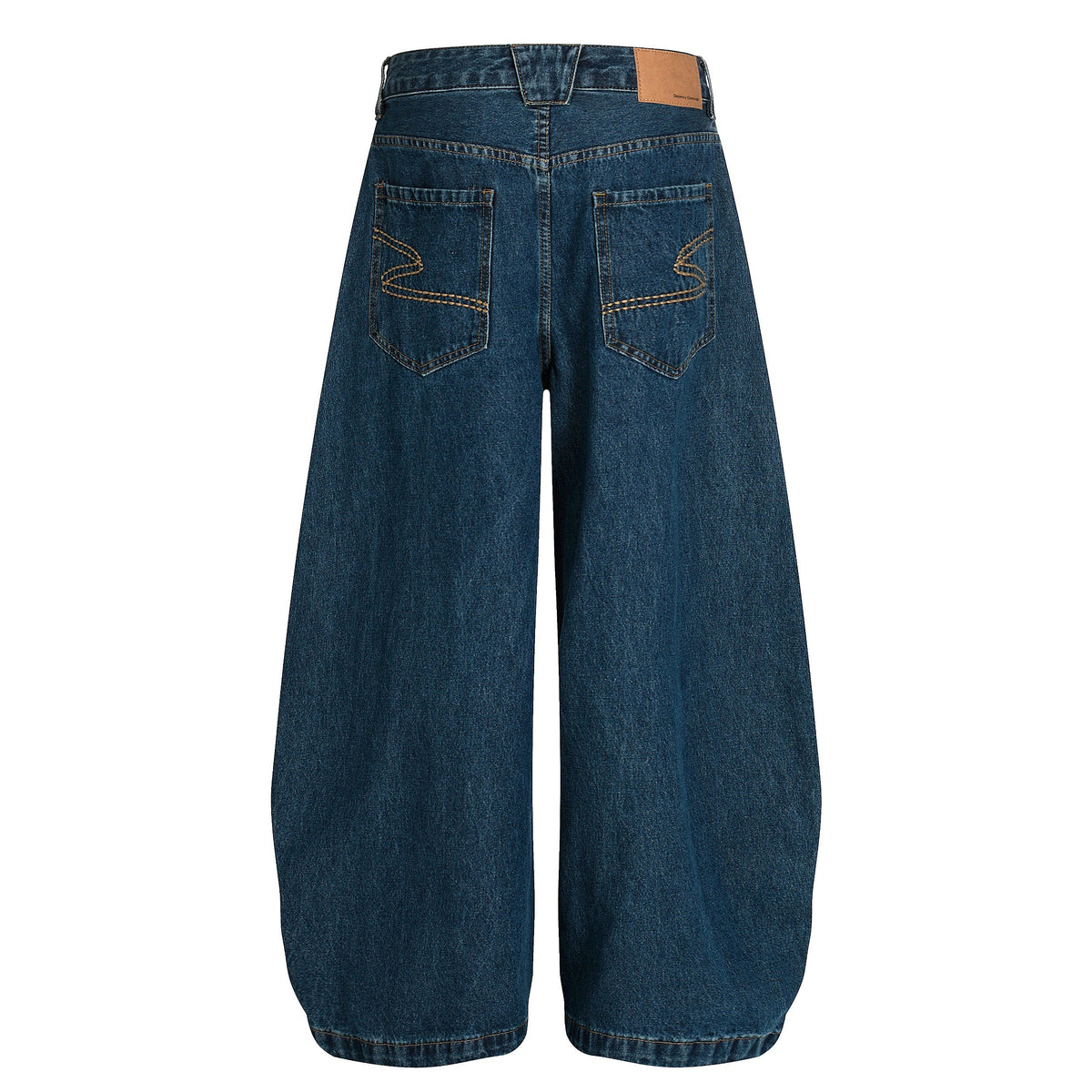 Madxmarx Deep Indigo Balloon Wide-Leg Jeans