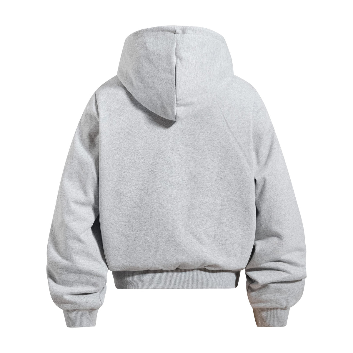 Madxmarx Script Graphic Zip-Up Hoodie