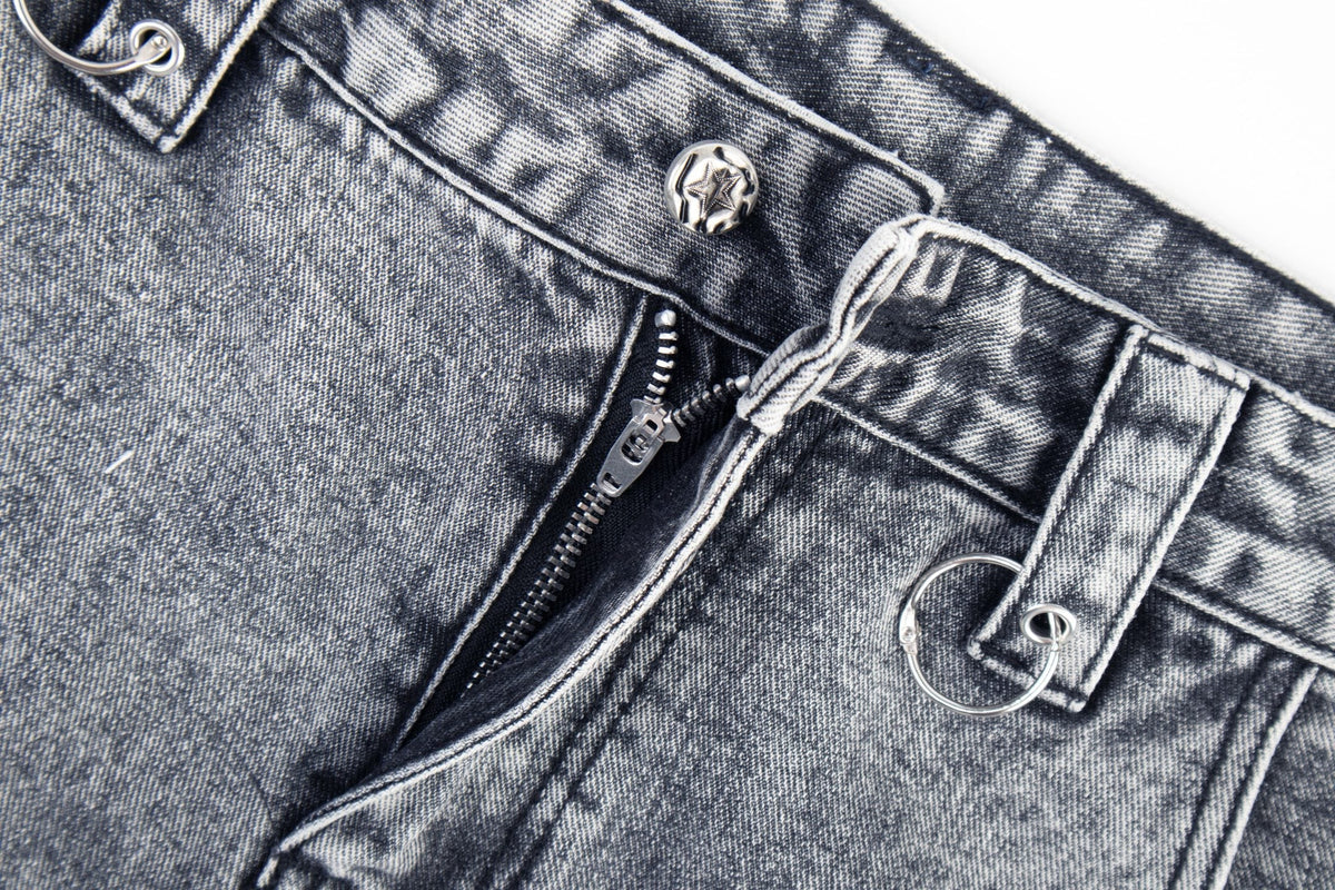 Madxmarx Convertible Utility Baggy Jeans