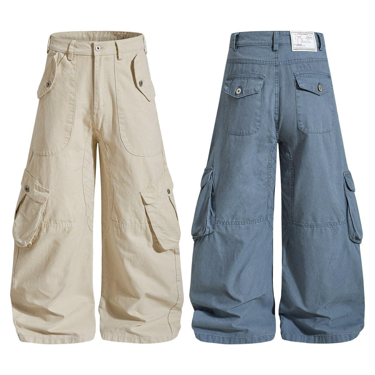Pantalones cargo holgados utilitarios Madxmarx