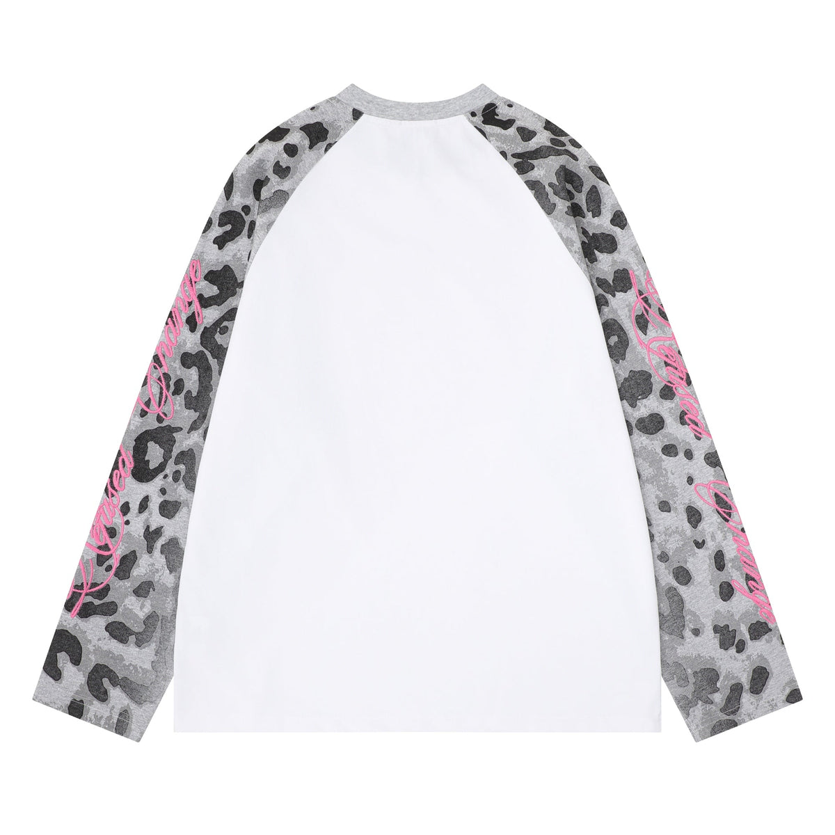 Madxmarx Leopard Raglan Long Sleeve Tee