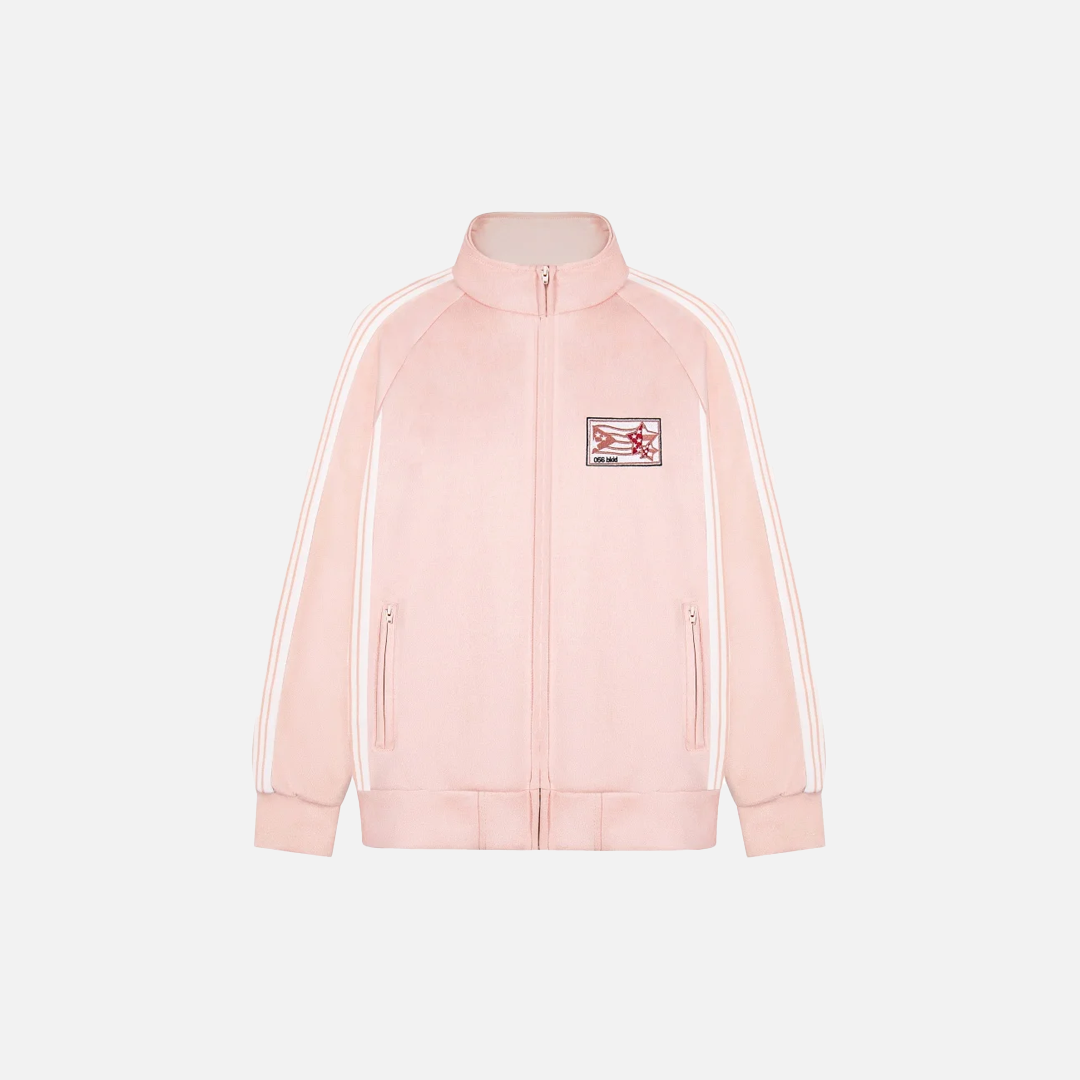 Streetwear High Street Stand Collar Windbreaker Jacket