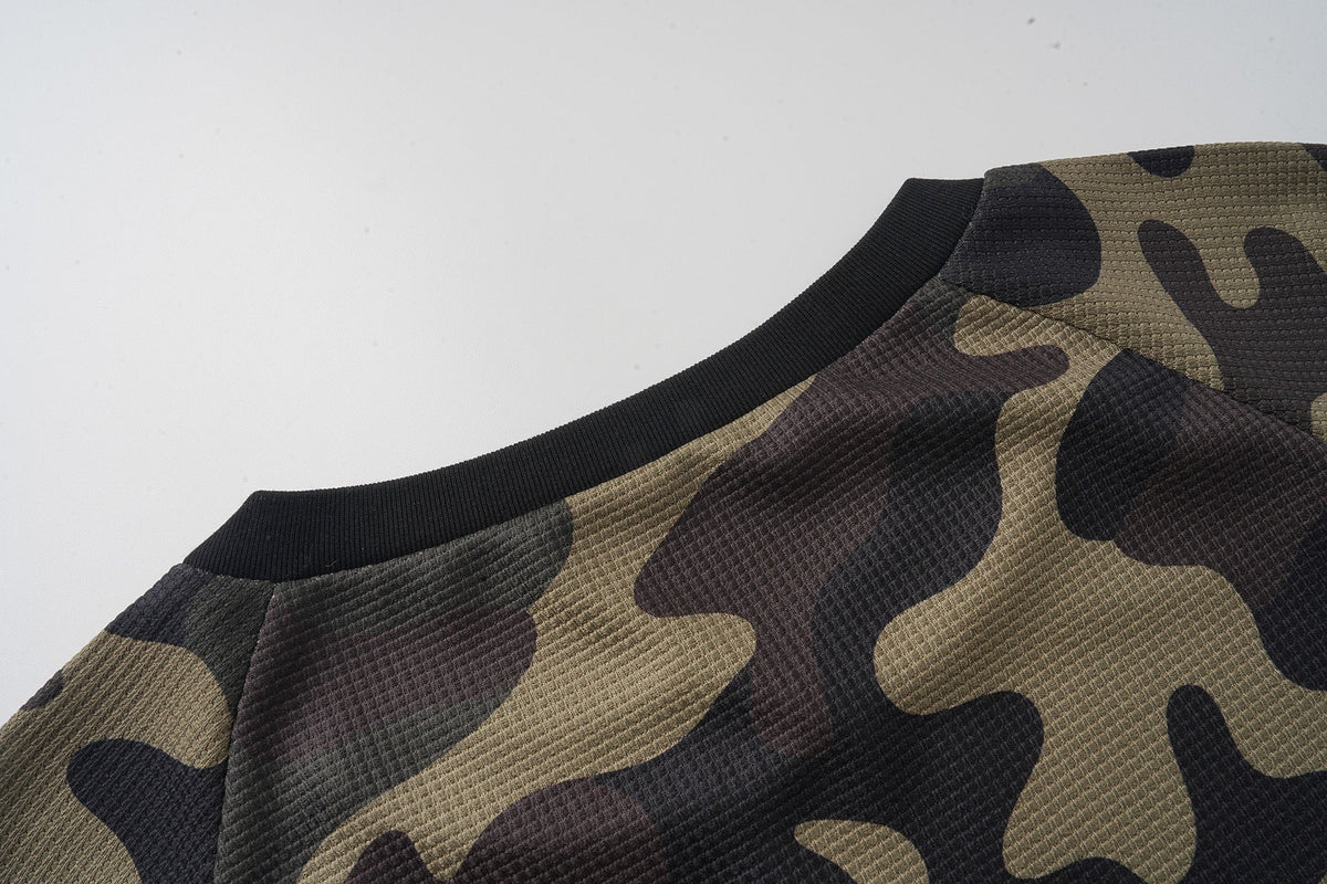 Madxmarx Camo Graphic Long Sleeve Jersey