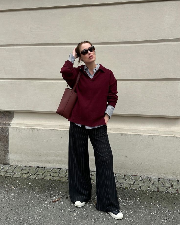 Retro Old Money Two-Piece Sweater Style