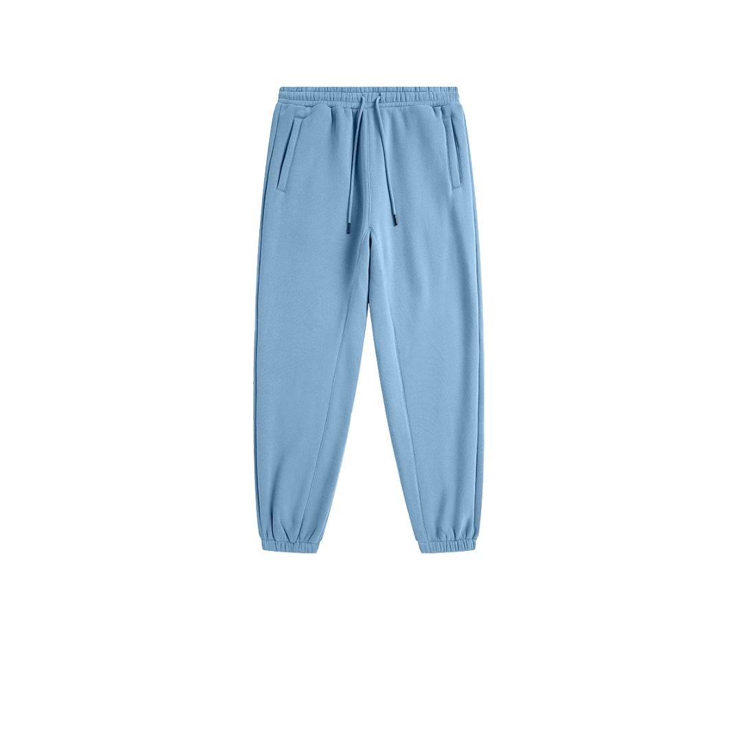 Felpa oversize con fodera in pile e pantaloni della tuta con fodera in pile