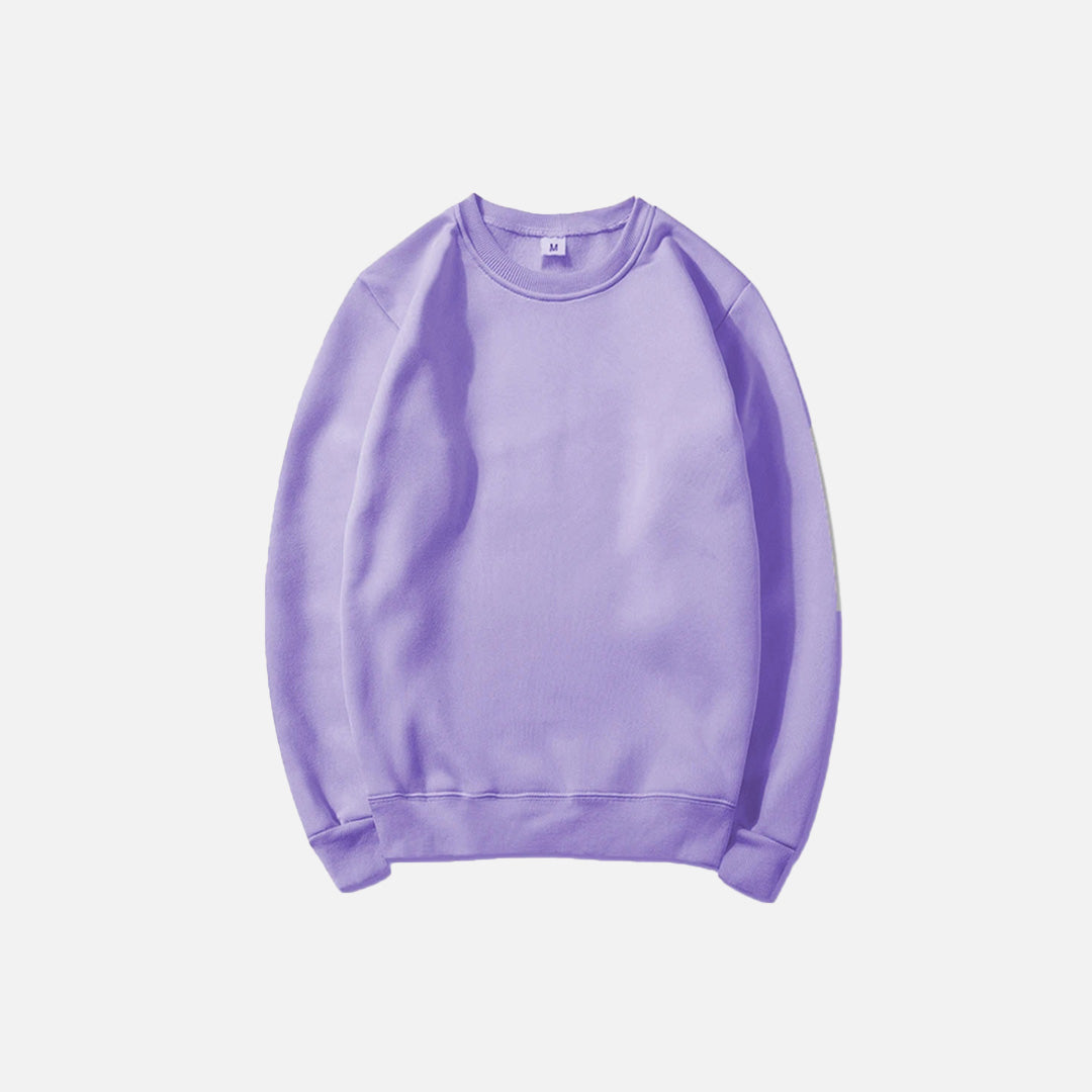 Essential Solid Color Blank Sweatshirt