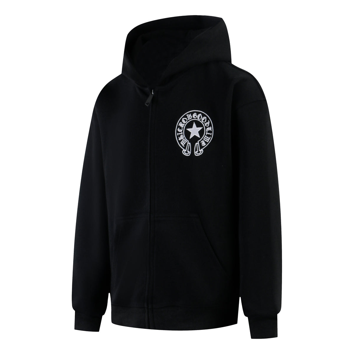 Madxmarx Camo Flag Zip-Up Hoodie