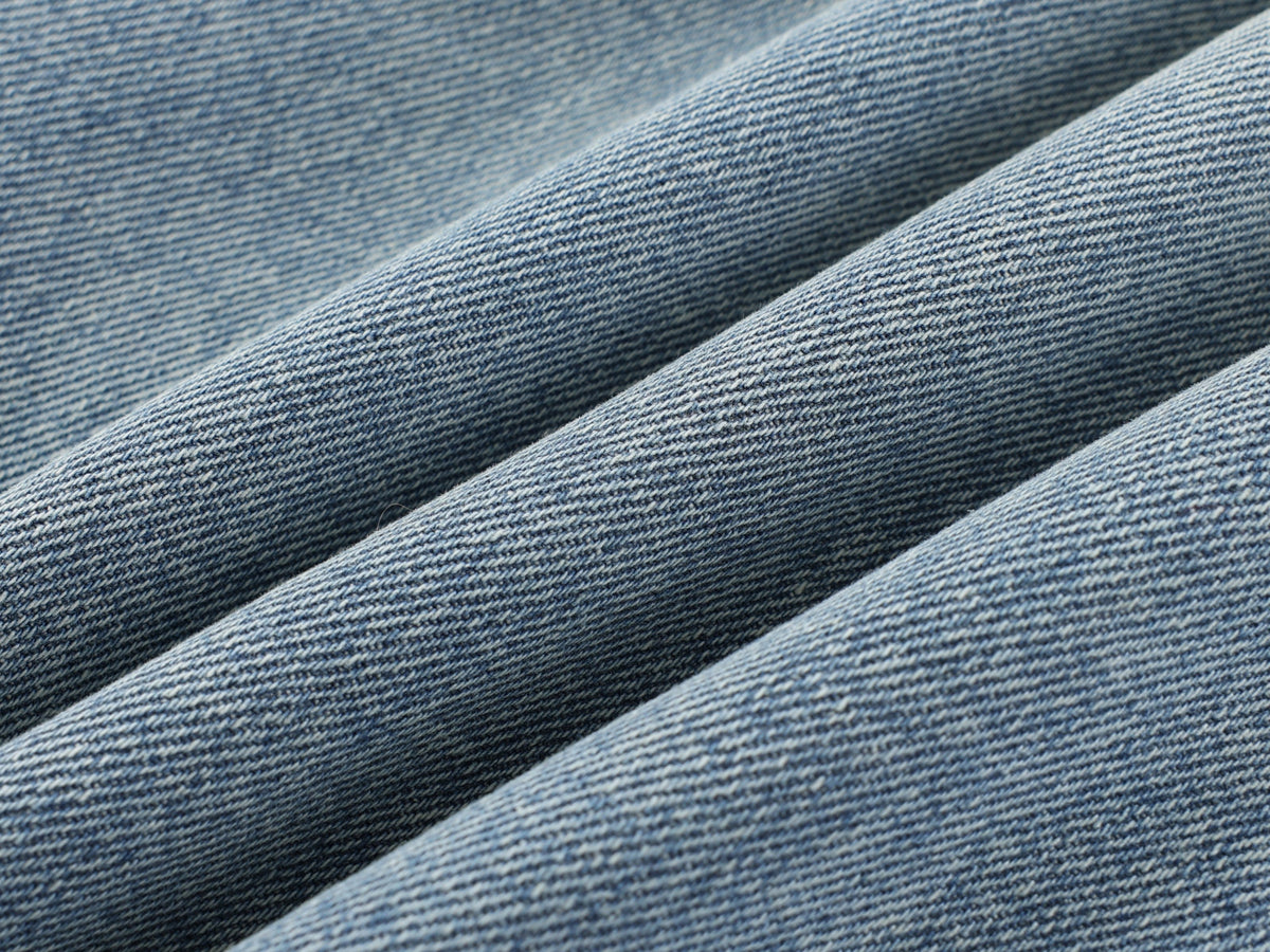 Pantalon en jean superposé doublé de polaire Madxmarx