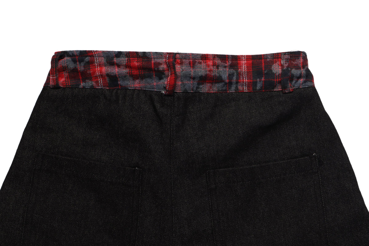 Pantalon fuselé en similicuir doublé de flanelle Madxmarx