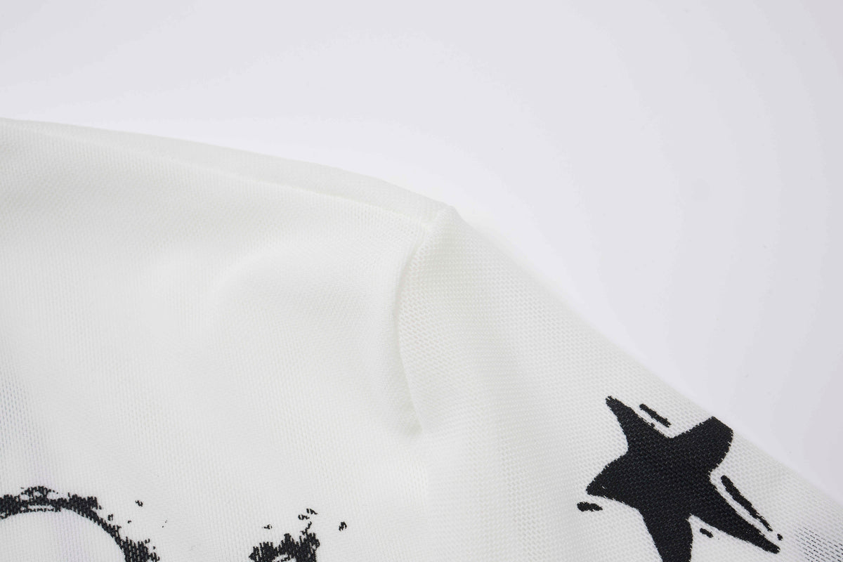 Madxmarx Graphic Long Sleeve Top
