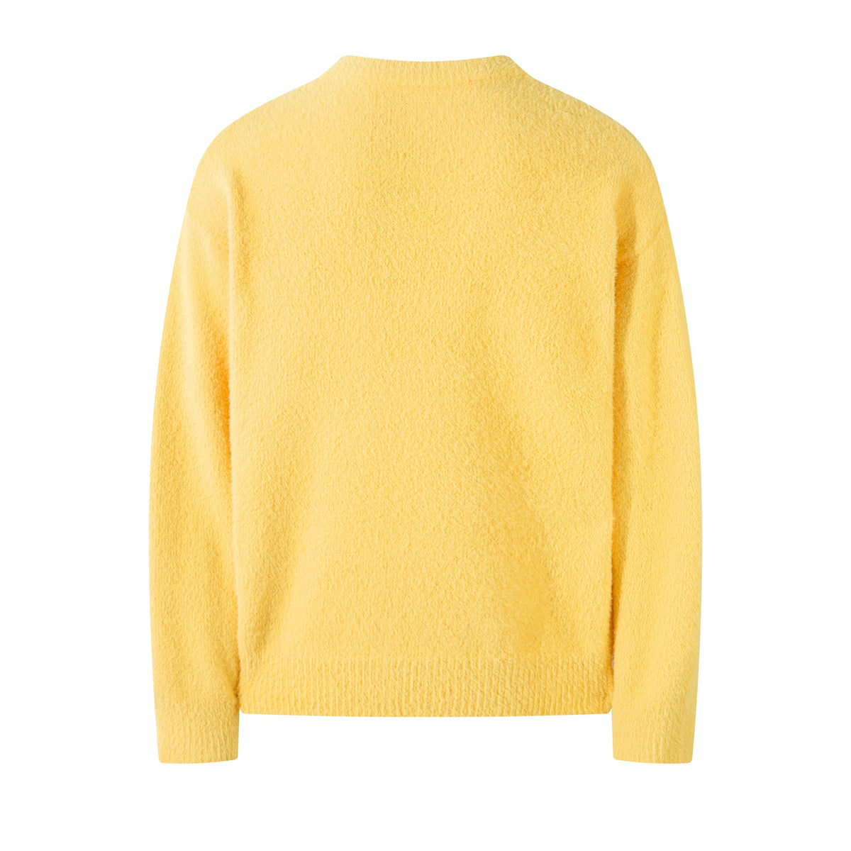 Madxmarx Statement Text Fuzzy Knit Sweater