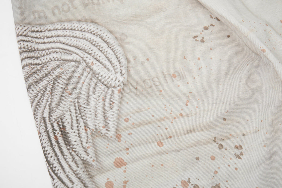 Madxmarx Vintage Angel Wing Balloon Jeans