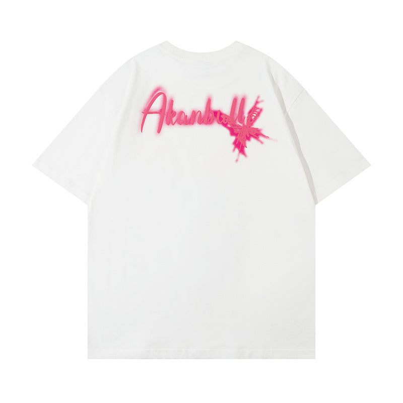 Madxmarx Butterfly Graffiti Graphic Tee