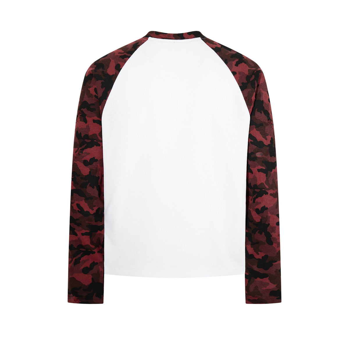 Madxmarx Camo Raglan Graphic Long Sleeve
