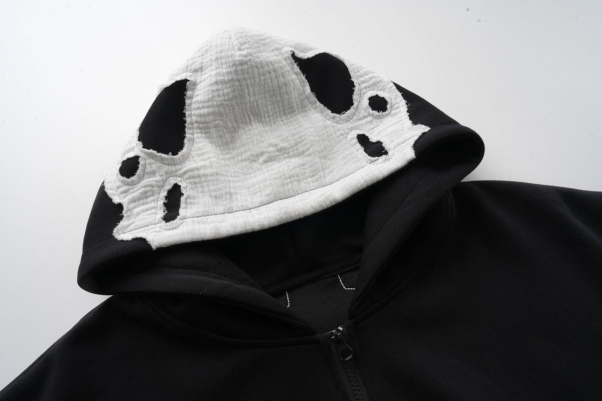 Madxmarx Skeleton Zip-Up Hoodie