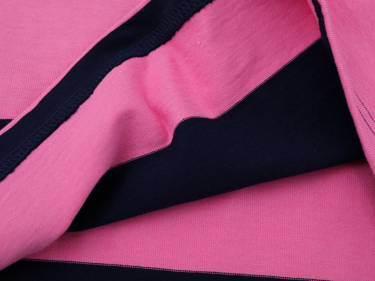 Madxmarx Striped Graphic Polo