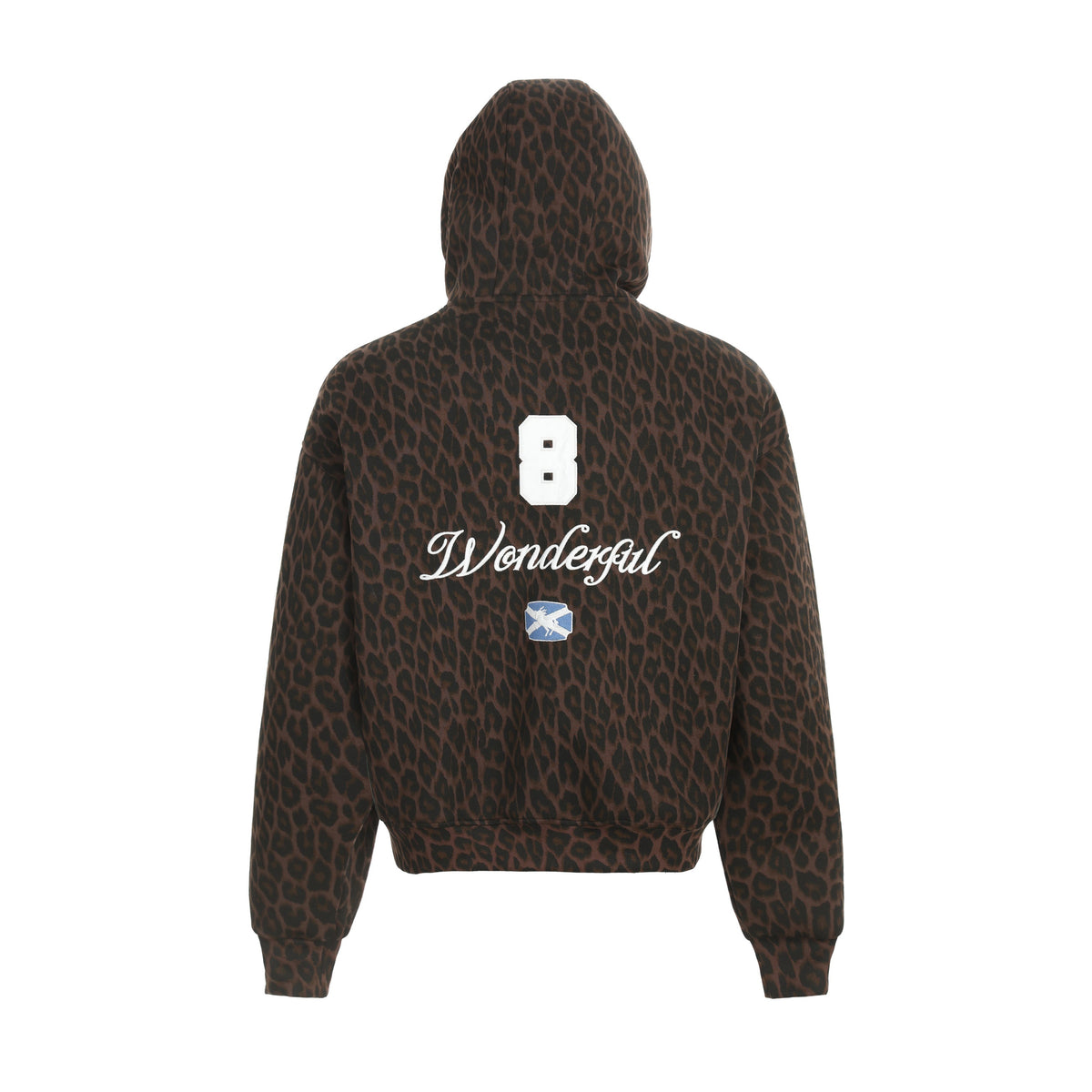 Madxmarx Leopard Crest Zip Hoodie
