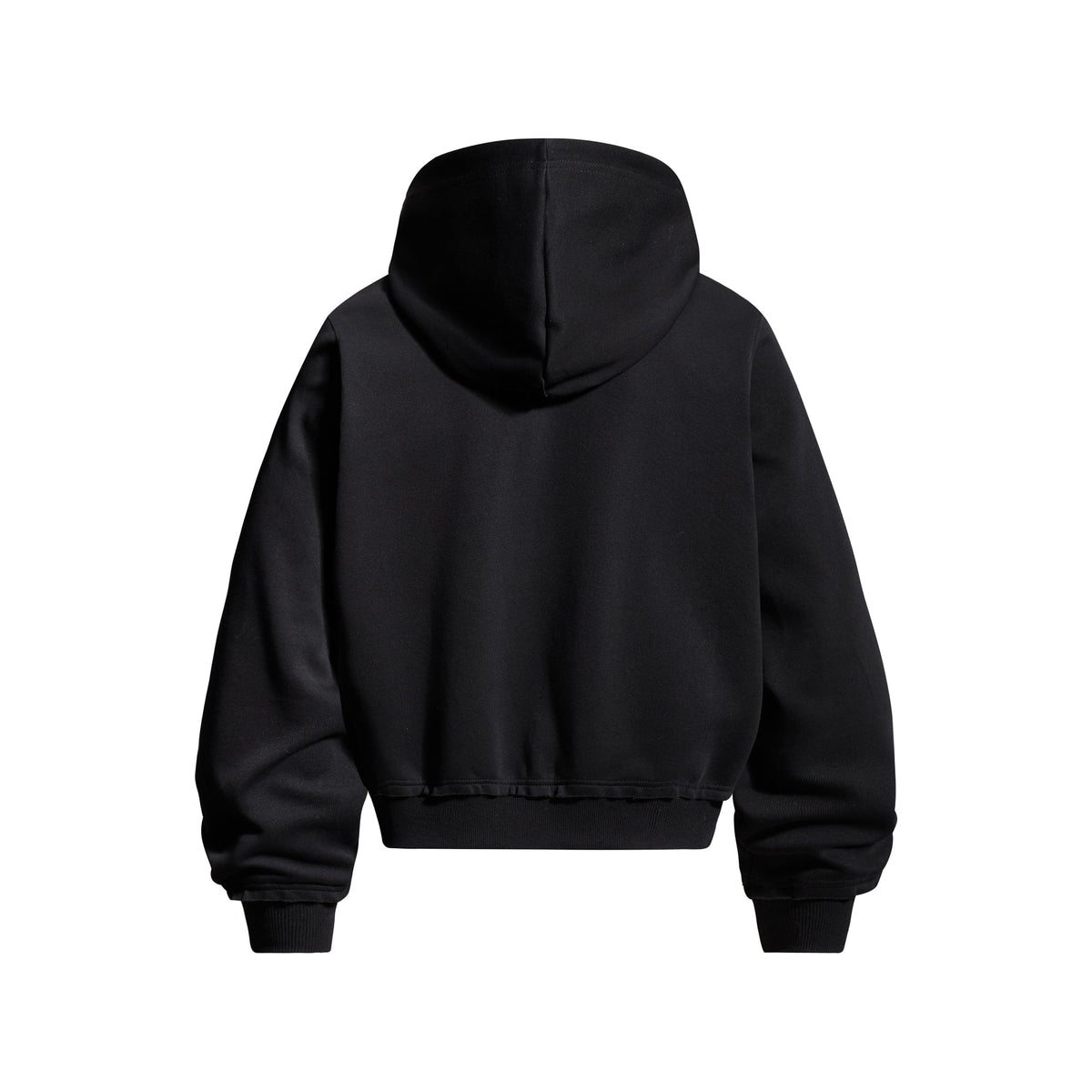 Madxmarx Braided Detail Zip-Up Hoodie