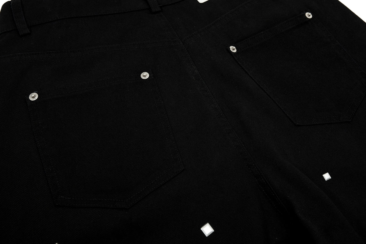 Pantalon large à détails cloutés Madxmarx