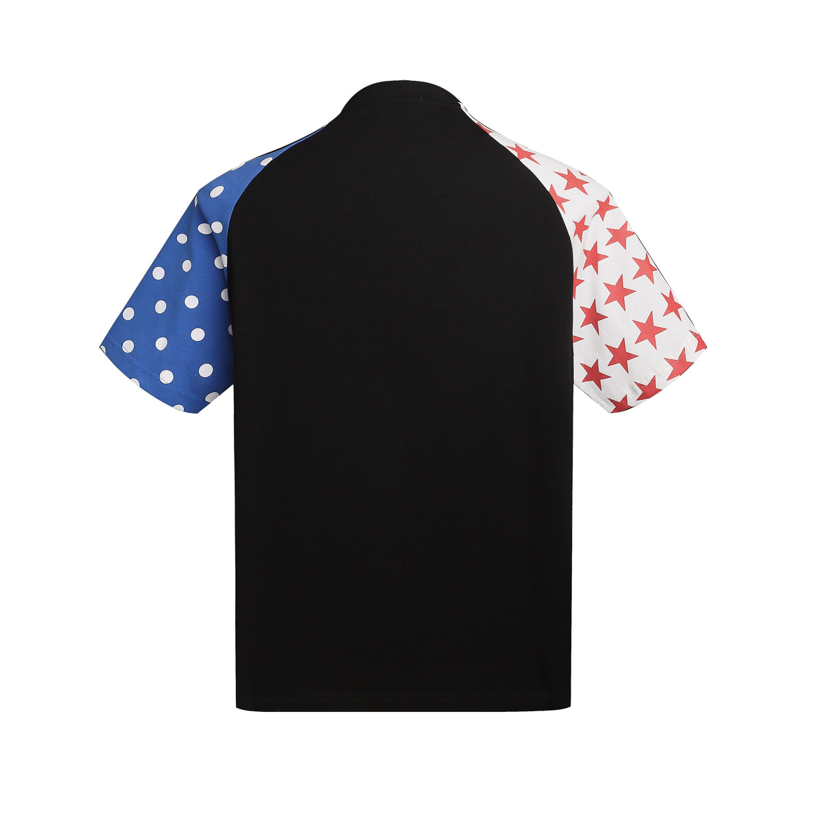 Madxmarx Patchwork Raglan Graphic T-Shirt