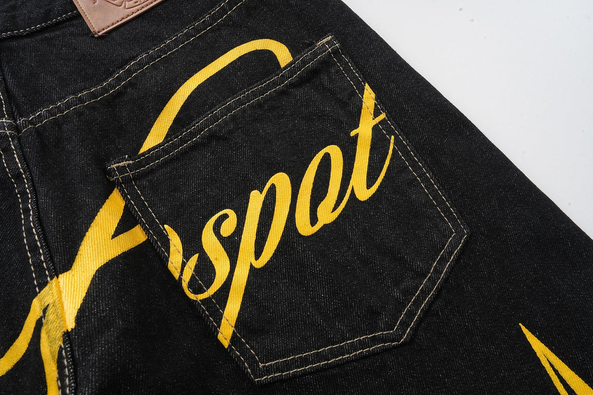 Jeans de pierna ancha Madxmarx Star Script