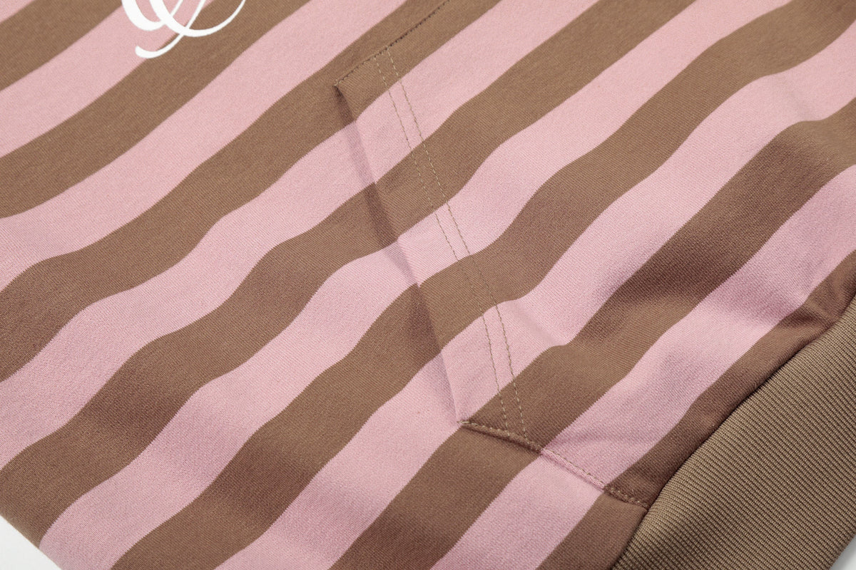 Madxmarx Striped Rugby Hoodie