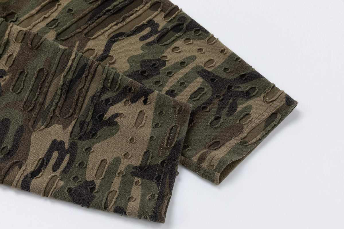 Madxmarx Layered Camo Graphic Tee