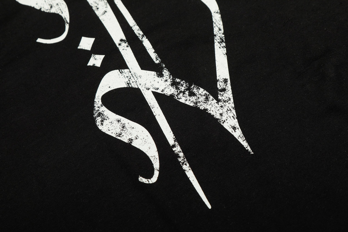 Madxmarx Cross Graphic Raglan Long Sleeve Tee