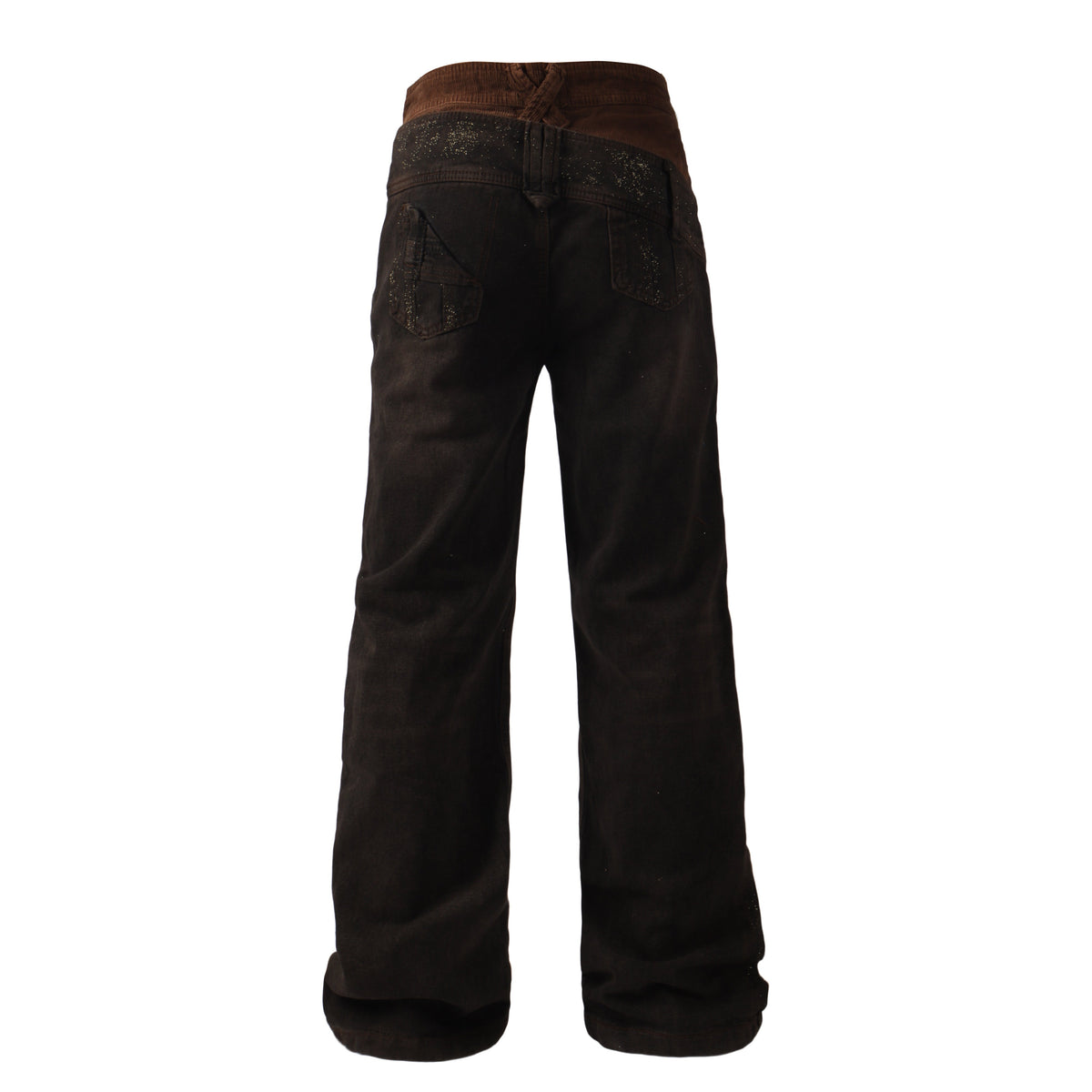 Jean à lacets et double taille Madxmarx