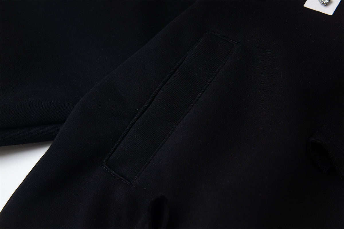 Madxmarx “MAKE” Studded Zip Hoodie