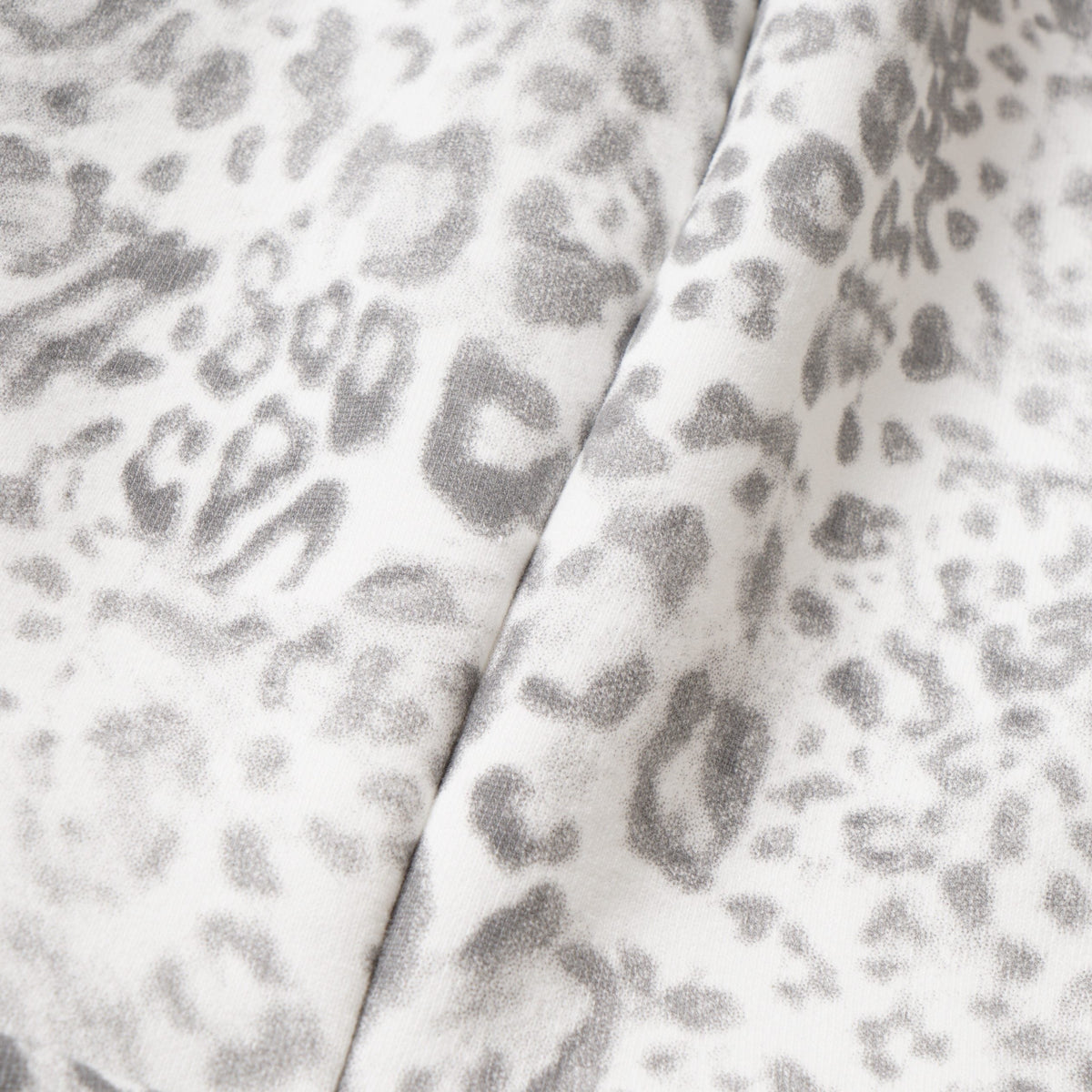 Madxmarx Leopard Print Zip-Up Hoodie