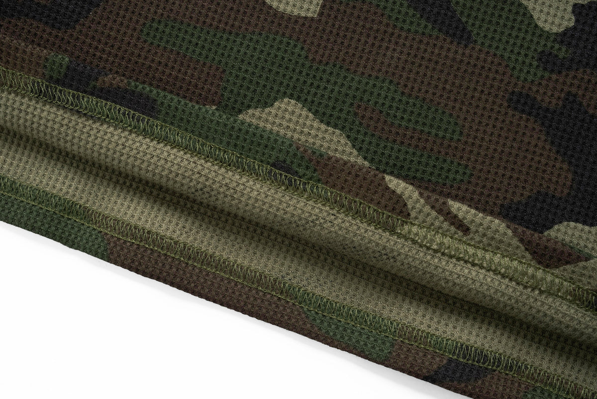 Madxmarx Camo Text Graphic Longsleeve