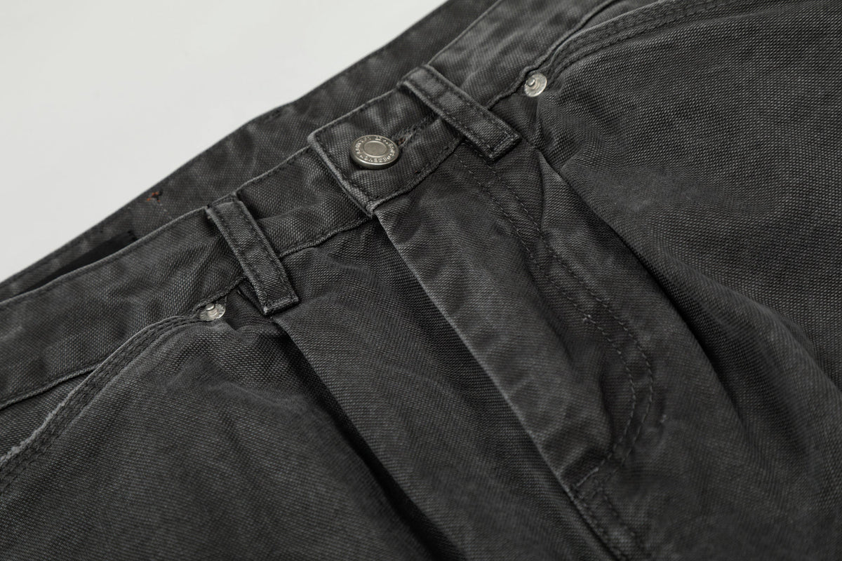 Pantalon large en jean délavé style utilitaire Madxmarx