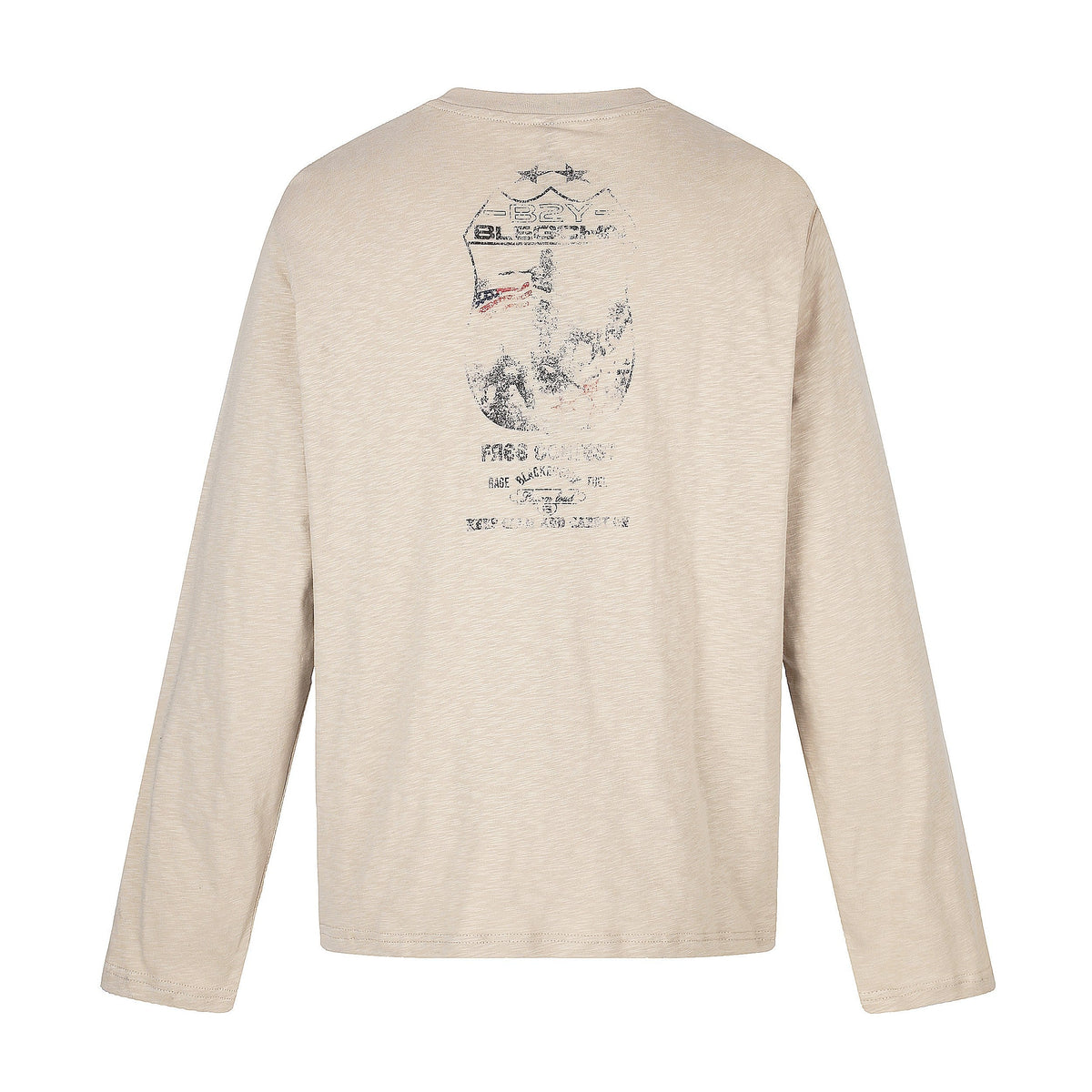 Madxmarx Vintage Crest Graphic Long Sleeve T-Shirt