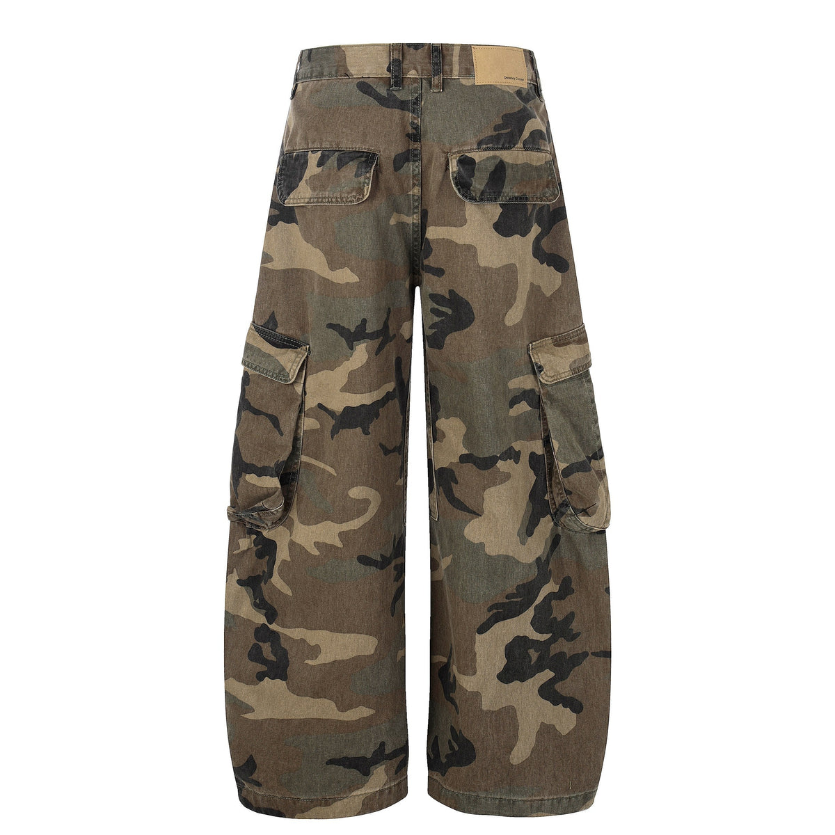 Madxmarx Oversized Camo Cargo Jeans