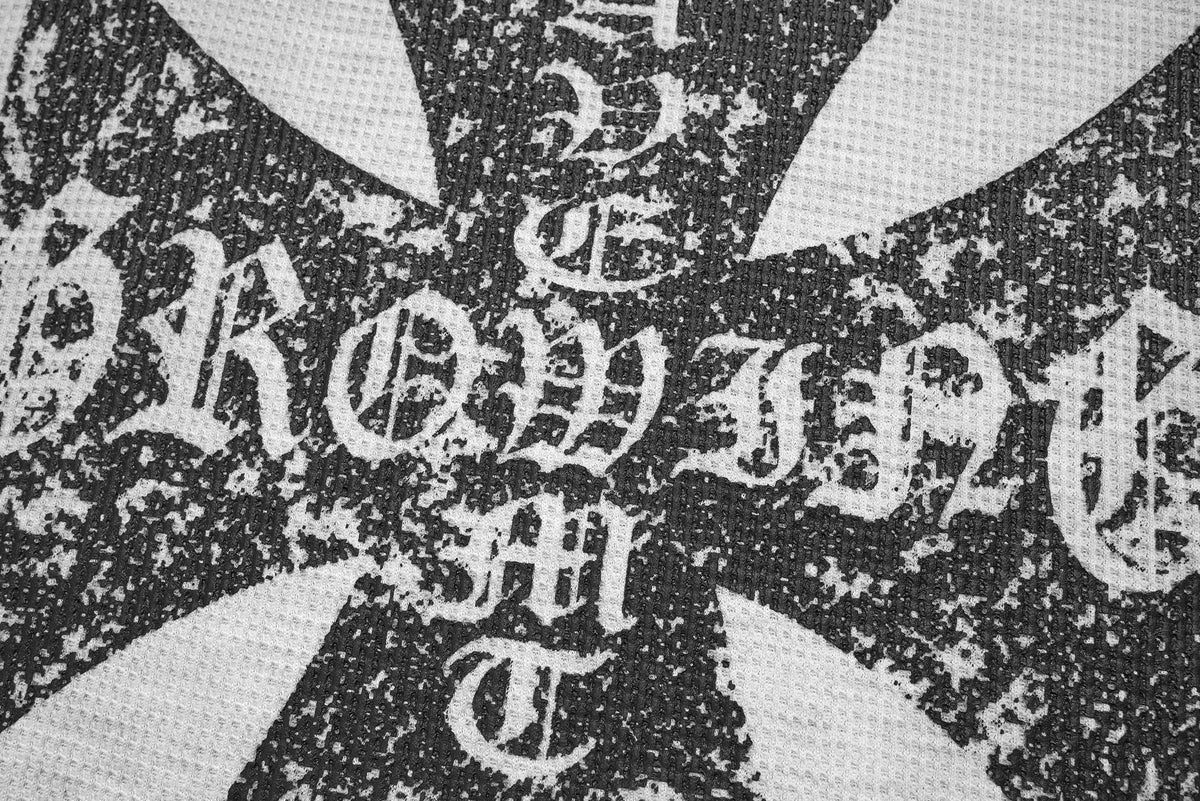 Madxmarx Gothic Cross Knit Sweatshirt